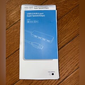 USB 3.0 Hub 4-Port Super Speed